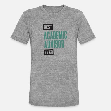 Akademisch Akademischer Berater - Unisex T-Shirt meliert