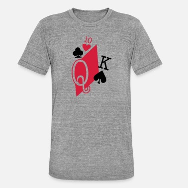 Cards playing cards - Unisex Tri-Blend T-Shirt