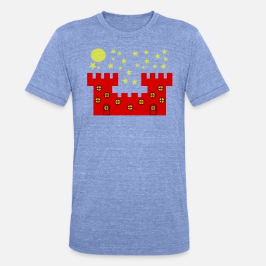 Castle Castle Castle Knights - Unisex Tri-Blend T-Shirt