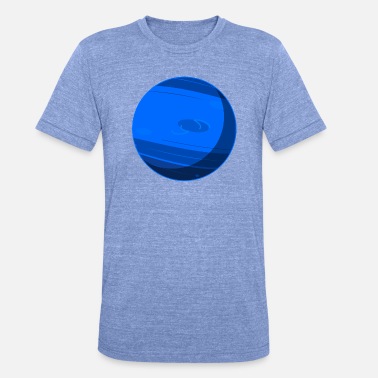 Neptun Der Neptun - Unisex T-Shirt meliert