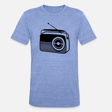Radio Radio - Unisex T-Shirt meliert