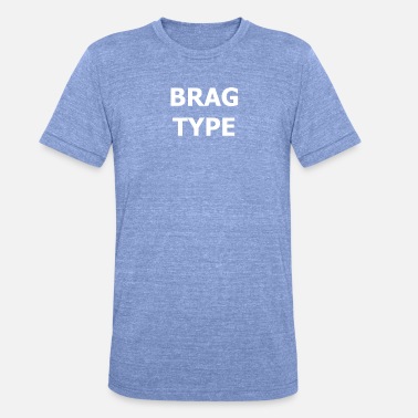 Brage BRAG TYPE - Unisex T-Shirt meliert