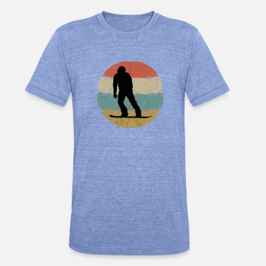 Snowboarding Snowboarding for Men, Vintage Snowboarder Gift for - Unisex Tri-Blend T-Shirt