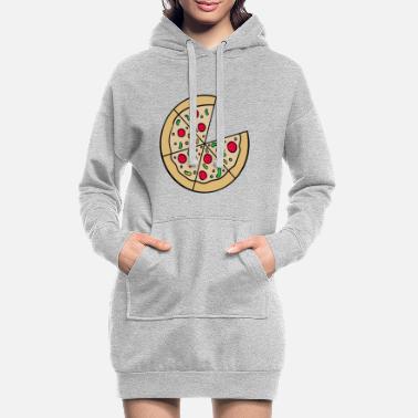 Father Family Pizza Father Mother Partner Look Family - Women&#39;s Hoodie Dress