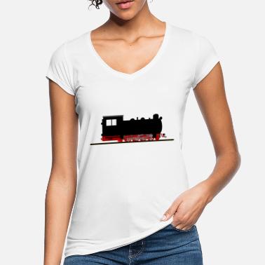 Narrow Gauge Steam locomotive narrow-gauge railway nostalgia - Women&#39;s Vintage T-Shirt