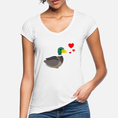 Ånd And Valentinsdag - Vintage T-skjorte for kvinner