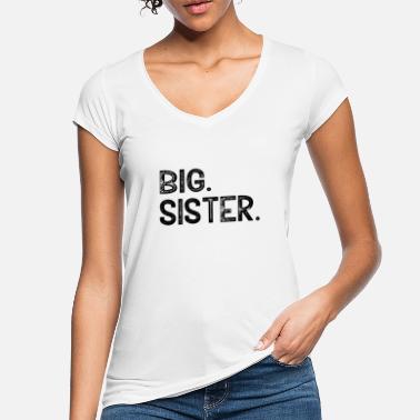 Big Sis Big Sister Big Sister Frère et soeur Big Sis - T-shirt vintage Femme
