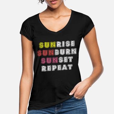 Solbrent Solbrent solbrenthet soling - Vintage T-skjorte for kvinner