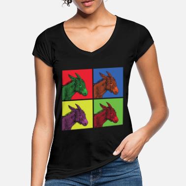 Esel esel - Vintage T-skjorte for kvinner