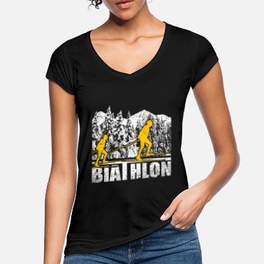 Verfolgung Verfolgung Biathlon - Frauen Vintage T-Shirt