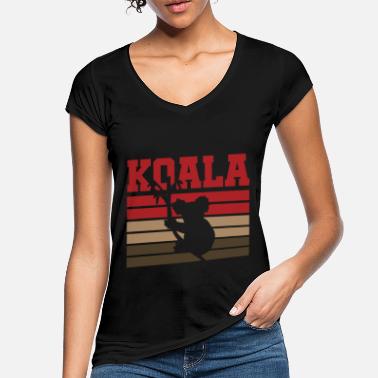 Eukalyptus Koala eukalyptus - Vintage T-skjorte for kvinner