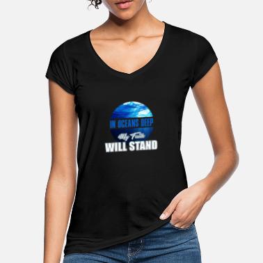 Syvyys Meren syvyys - Naisten vintage t-paita