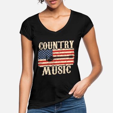 Music Country music guitar - Women&#39;s Vintage T-Shirt