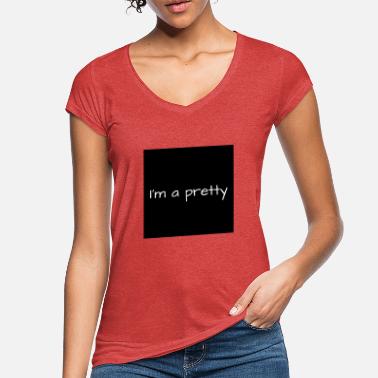 Nätti Olen nätti - Naisten vintage t-paita