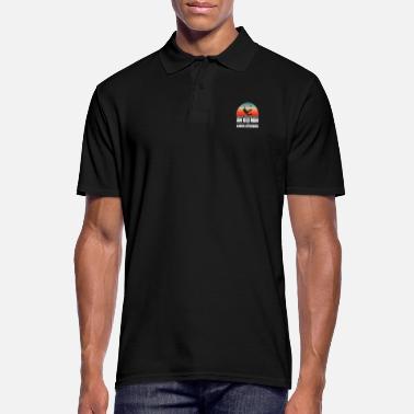 Adrenaline Never Underestimate An Old Man Who Loves Skydiving - Men&#39;s Polo Shirt
