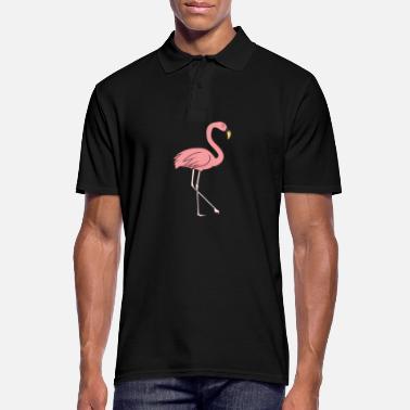 Junggesellenabschied Mädelsabend Saufen Party | Flamingo - Männer Poloshirt