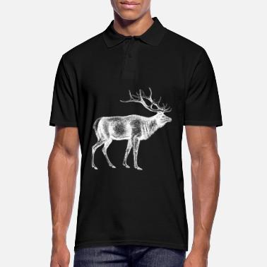 Cacciatore Di Teste Cacciatore di teste di cervo alce antler - Polo uomo
