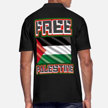 Bande De Gaza Palestine libre - drapeau palestinien, Palestine, Gaza - Polo Homme