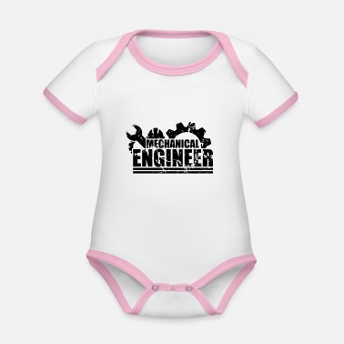 Engineer Engineer Engineer Engineer Engineer Engineer - Organic Contrast Baby Bodysuit