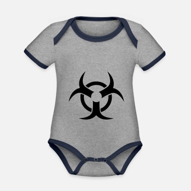 Nukleär radioaktiv nukleär - Ekologisk kontrastfärgad babybody