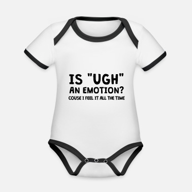 Emotion ÄR UGH AV EMOTION? - Ekologisk kontrastfärgad babybody