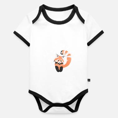 Little Roux Panda Baby Bib Spreadshirt