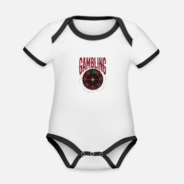 Casino Roulette Gambling Casino - online casino $ - Ekologisk kontrastfärgad babybody