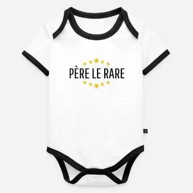 Pere Le Rare Perle Rare Idee Cadeau Citation Papa Bavoir Bebe Spreadshirt
