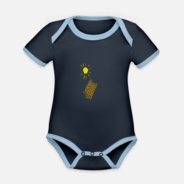 Field field - Organic Contrast Baby Bodysuit