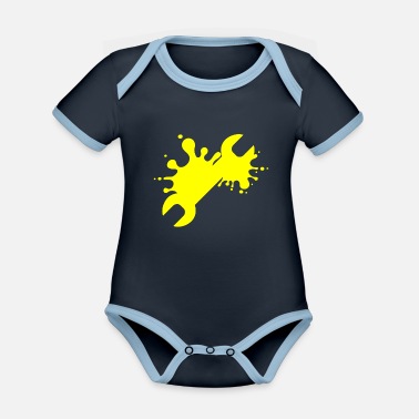 Tool Tool - Organic Contrast Baby Bodysuit