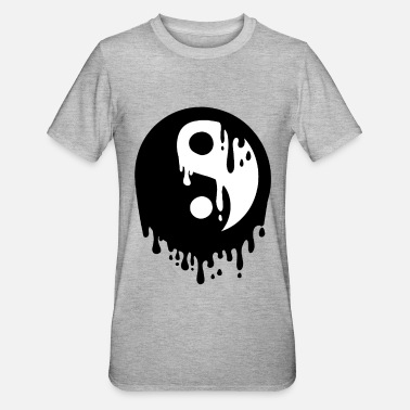 Yin Yin Yang symboli Buddha Zen taide meditaatio - Unisex polypuuvilla-t-paita