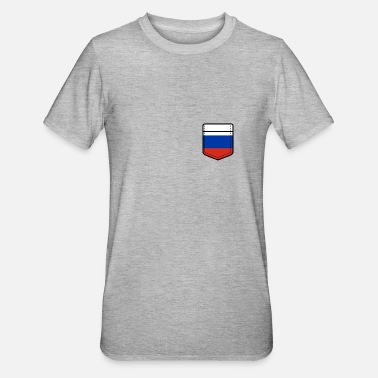 Föderation Russland Hemdtasche Russische Föderation Shirt - Unisex Polycotton T-Shirt