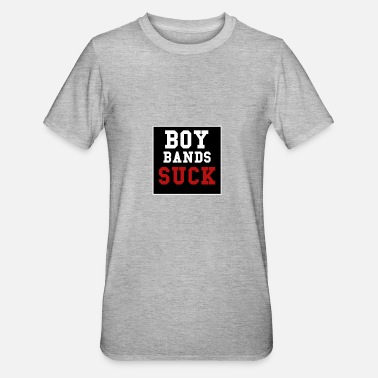 Band Funny Boy Band Produit Boy Bands Sucer la pression - T-shirt polycoton Unisexe