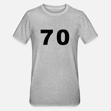 Seventy Numero - 70 - Seventy - Unisex polypuuvilla-t-paita