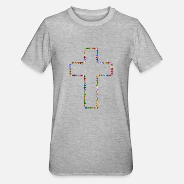 Lähimmäisenrakkaus Kristinuskon kokoelma - Unisex polypuuvilla-t-paita