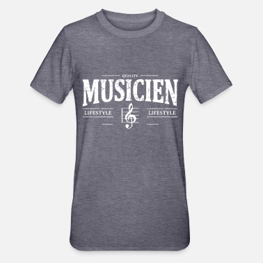 Muzyk Miejski muzyk - Koszulka unisex z polibawełny