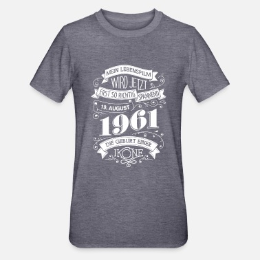 August 19.8.1961 Die Geburt einer Ikone - Unisex Polycotton T-Shirt
