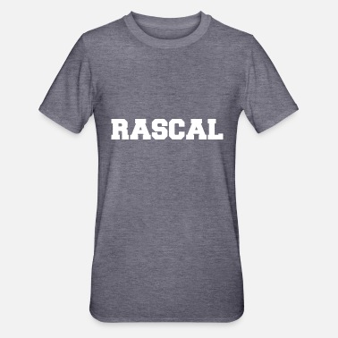 Rascal Rascal | Valkoinen - Unisex polypuuvilla-t-paita