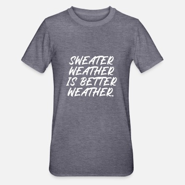 Frieren Sweater weather is better weather - Unisex Polycotton T-Shirt