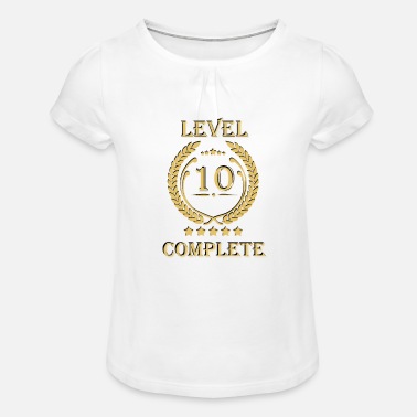 Geburtstag Junge Gamer Zocker Level 10 Complete Geschenk Langarmshirt 10