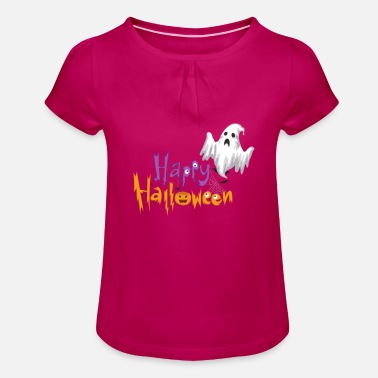 Happy Halloween ! - T-shirt à fronces Fille