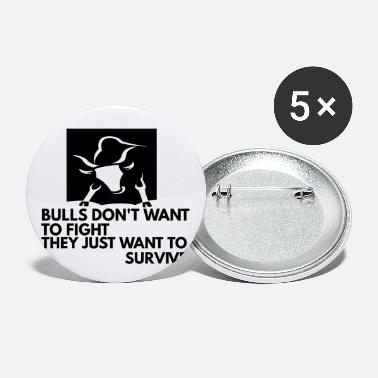Animal Rights Activists Animal rights activist bullfighting - Small Buttons