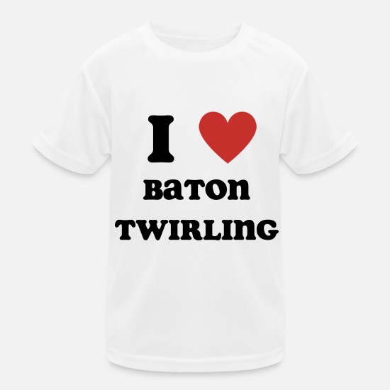 Id Rather Be Baton Twirling Black Kids Sweatshirt