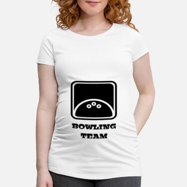 Bowlinglag Bowlinglag - Gravid T-skjorte