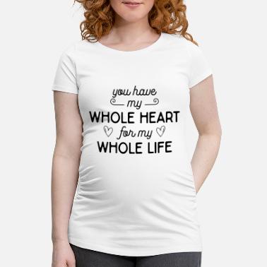 Liefdesverklaring Liefdesverklaring - Zwangerschaps T-shirt