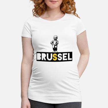 Pis Bruxelles Manneken Pis - T-shirt de grossesse