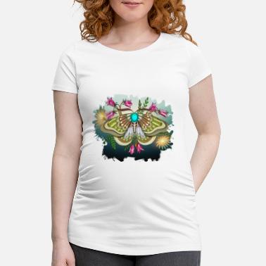 Moth Moth, Moth - Maternity T-Shirt
