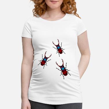 Hyönteinen Hyönteinen polttarukuoriainen hyönteinen - Äitiys t-paita