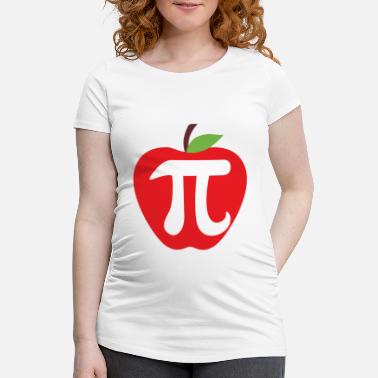 Frukt Frukt / frukt: eple og eplepai Pi = - Gravid T-skjorte