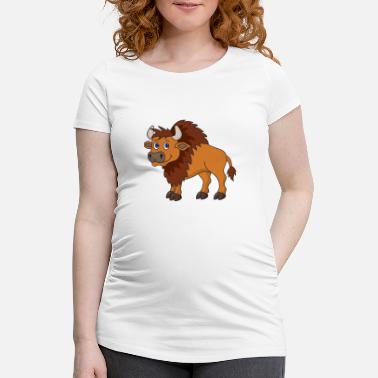 Bison Bison - Schwangerschafts-T-Shirt